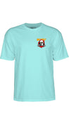 POWELL PERALTA Ripper T-Shirt Teal ice- Camiseta Ropa Powell Peralta 