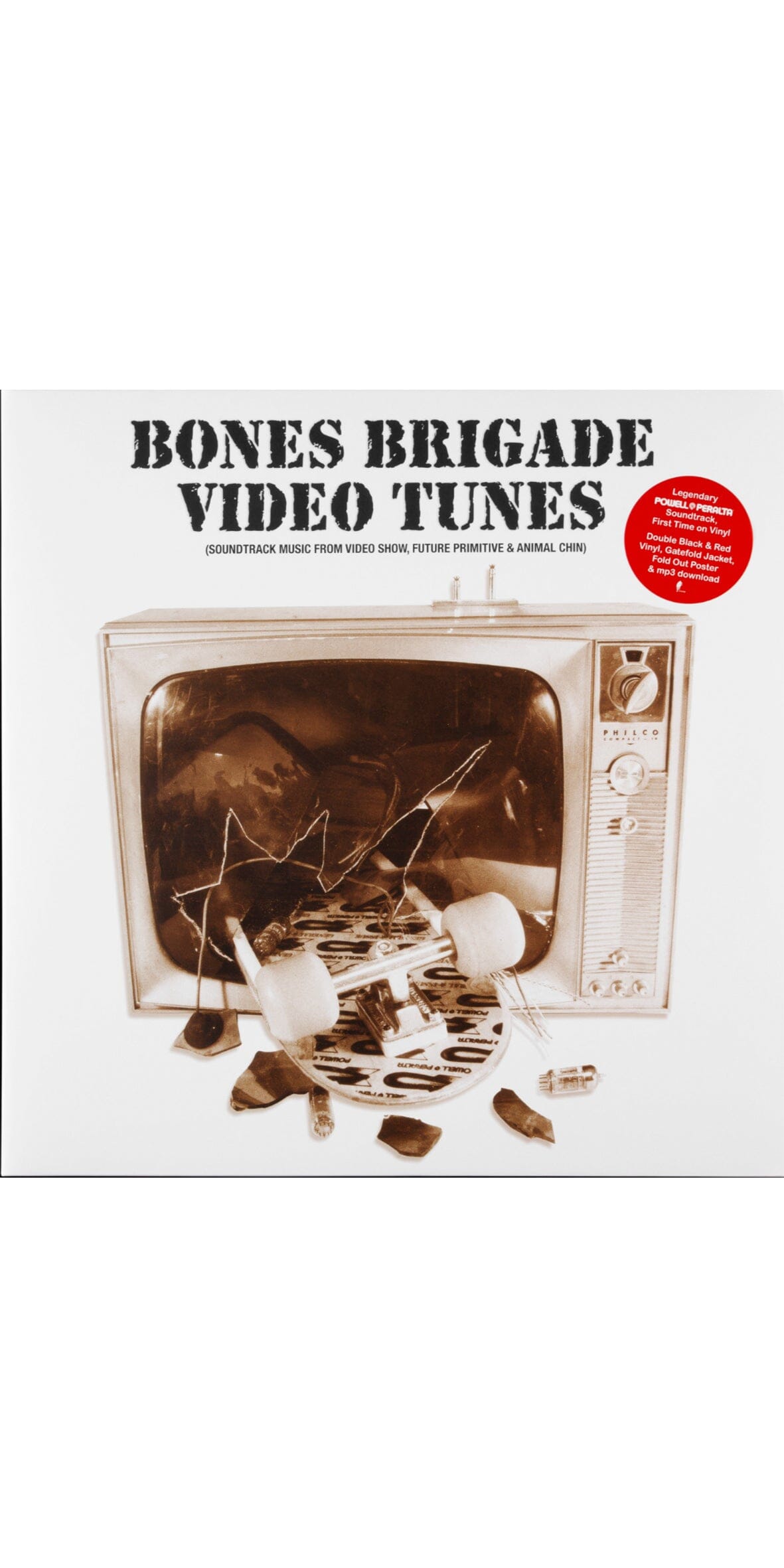 Powell Peralta Vinyl LP Bones Brigade Video Tunes- Accesorio