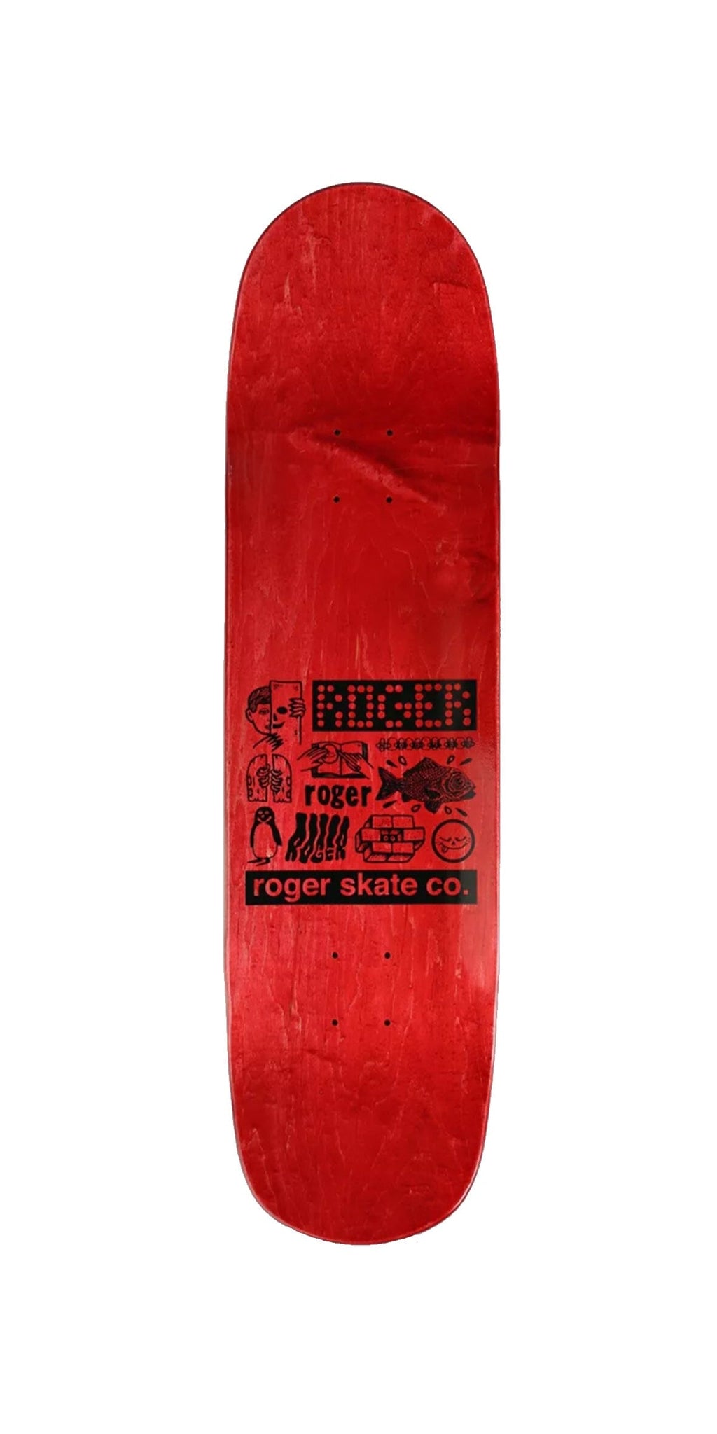 ROGER Skate Switch 8.625 x 32.16 High Concave Skateboard Deck - Tabla Tablas ROGER 