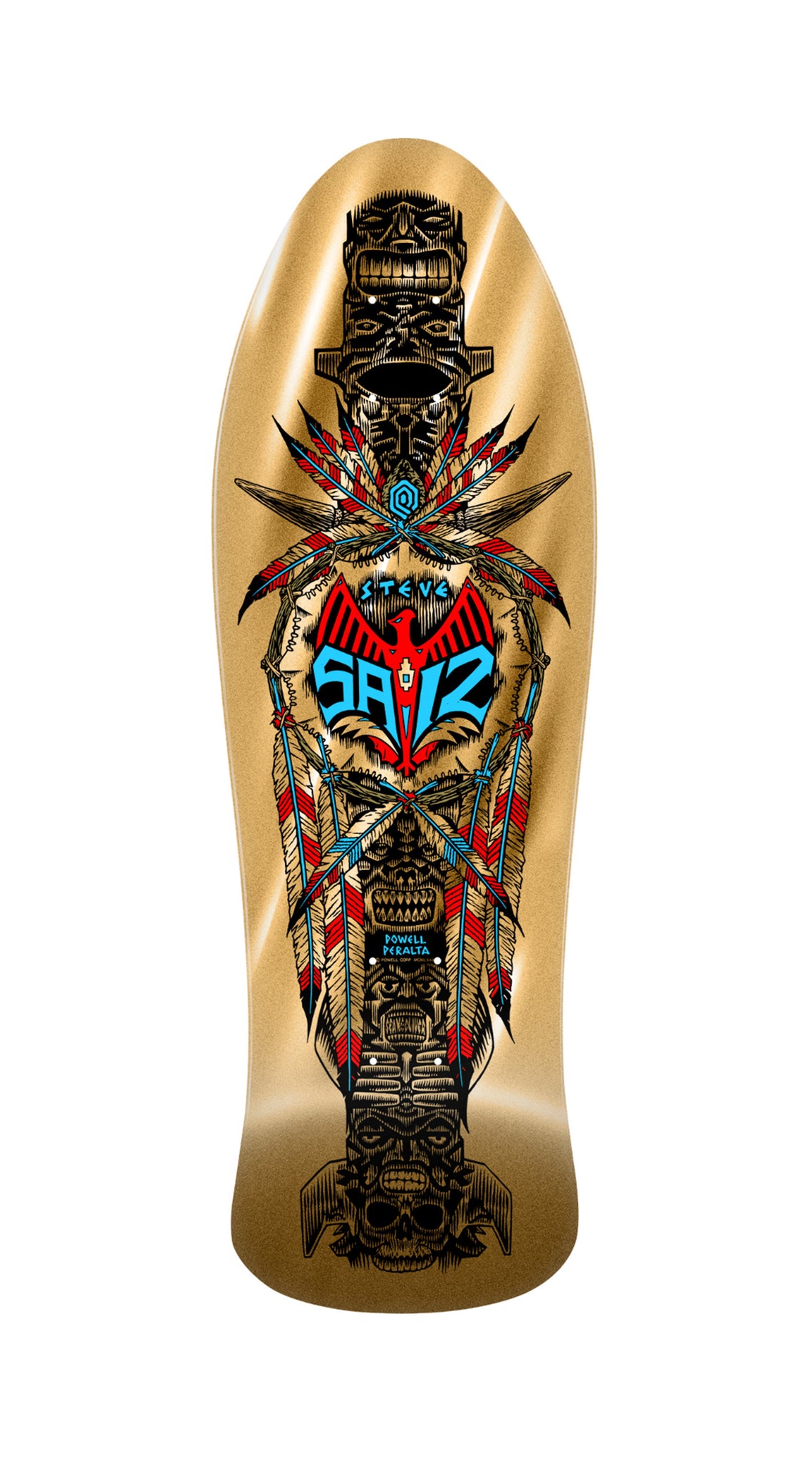 Powell Peralta Steve Saiz •  '06' • 10" • Gold Foil- Tabla