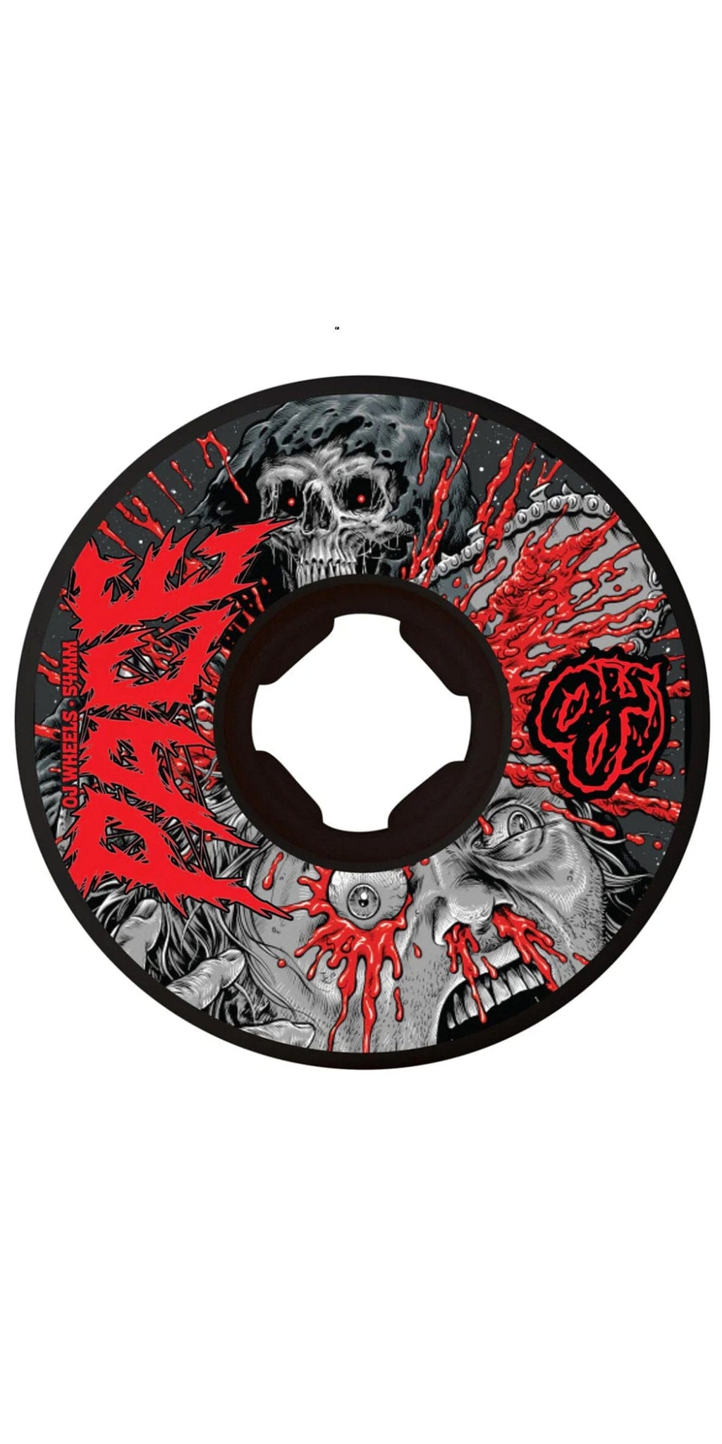 Santa Cruz 54mm Pace Chainsaw Elite Chubbies 99a Black Slime Balls Wheels - Ruedas Ruedas Santa Cruz Skateboards 