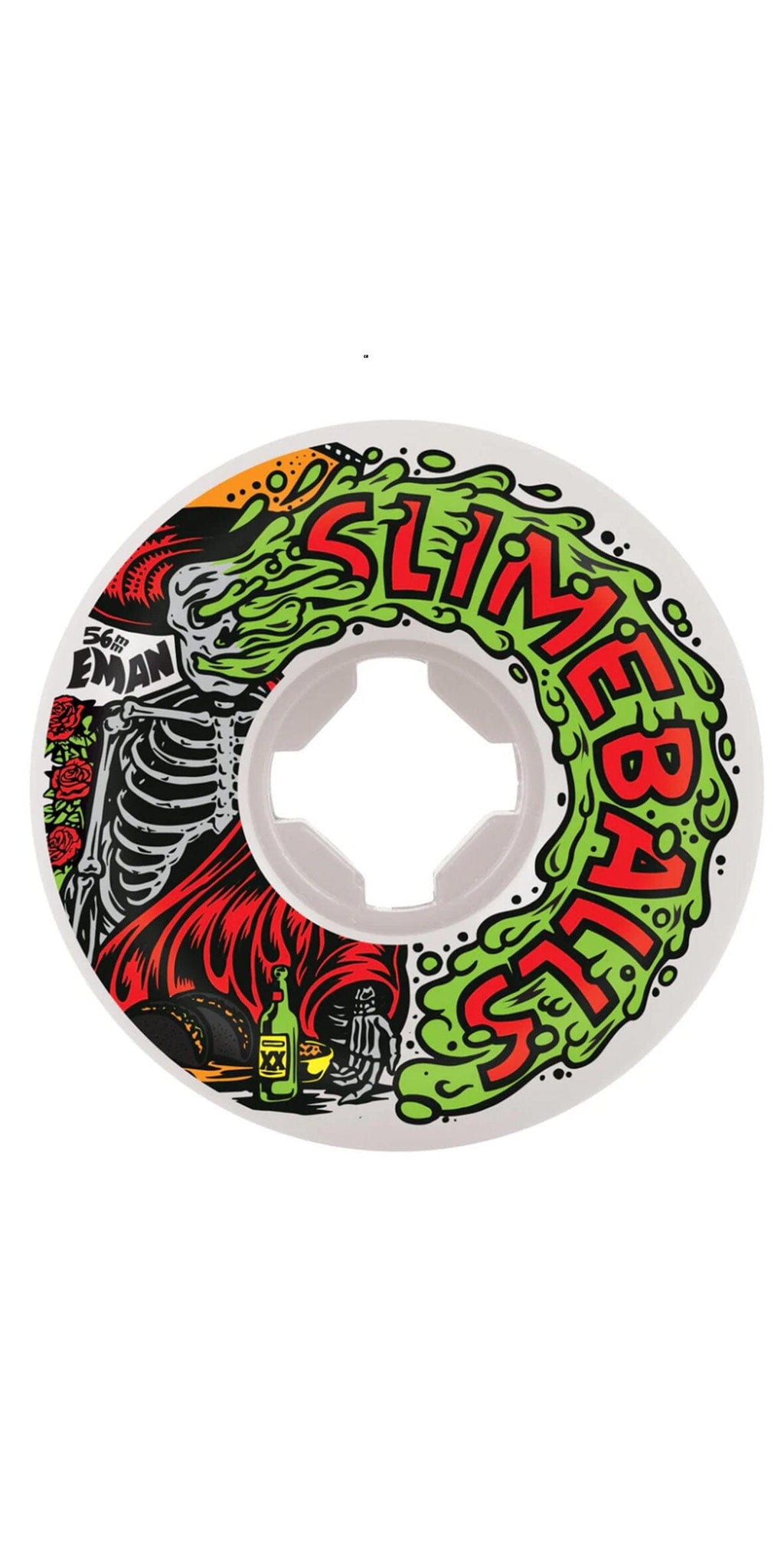 Santa Cruz 56MM EMMANUEL GUZMAN MINI 97A Slime Balls Wheels - Ruedas Ruedas Santa Cruz Skateboards 