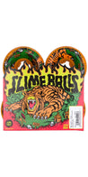 Santa Cruz 60mm Salba Tiger Vomits Orange 95a Slime Balls Skateboard Wheels - Ruedas Ruedas Santa Cruz Skateboards 