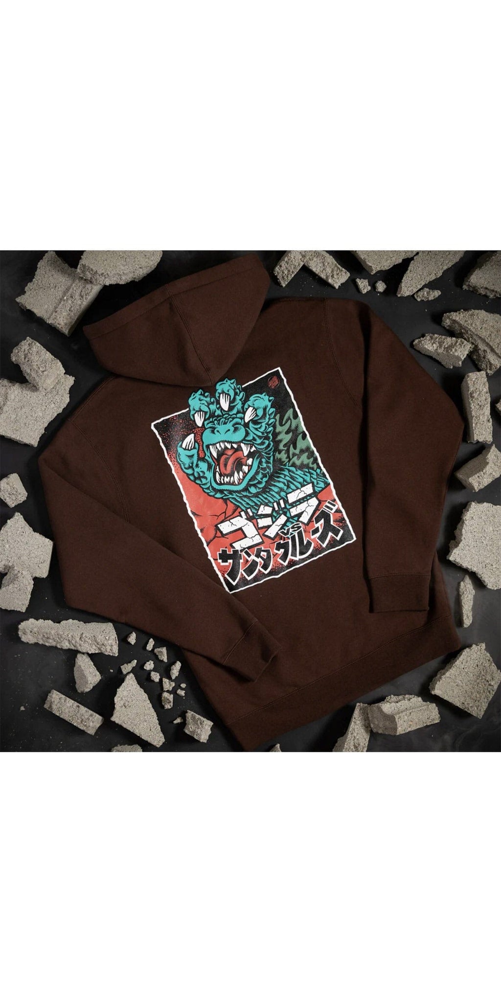 Santa Cruz Godzilla Hand Mens Santa Cruz Hoodie Preorder - Sudadera Ropa Santa Cruz Skateboards 