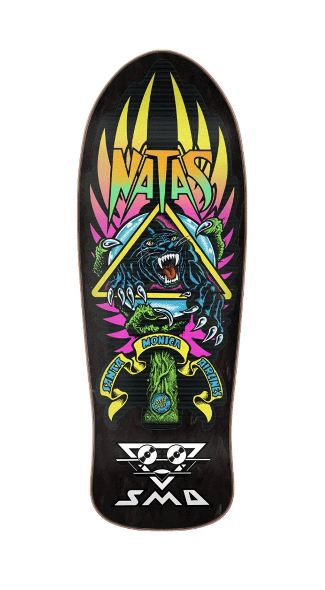 Santa Cruz Natas Panther Lenticular Reissue 10.5" Preorder Skateboard Deck-Tabla Skate Santa Cruz Skateboards 
