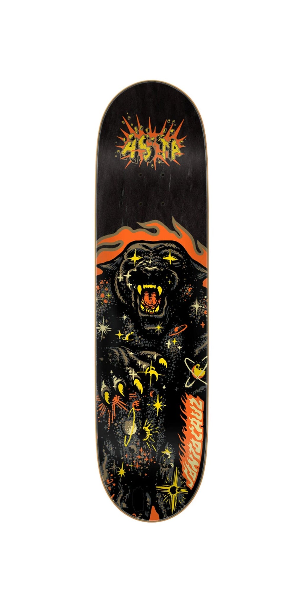 Santa Cruz Skateboards Tom Asta Cosmic Cat Galaxy Pro Deck 8.0 Skateboard Deck- Tabla Tabla/Deck Santa Cruz Skateboards 