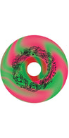 Santa Cruz SLIME BALLS BIG BALLS 65MM Pink Green Swirl Reissue Wheels- Ruedas Ruedas Santa Cruz Skateboards 