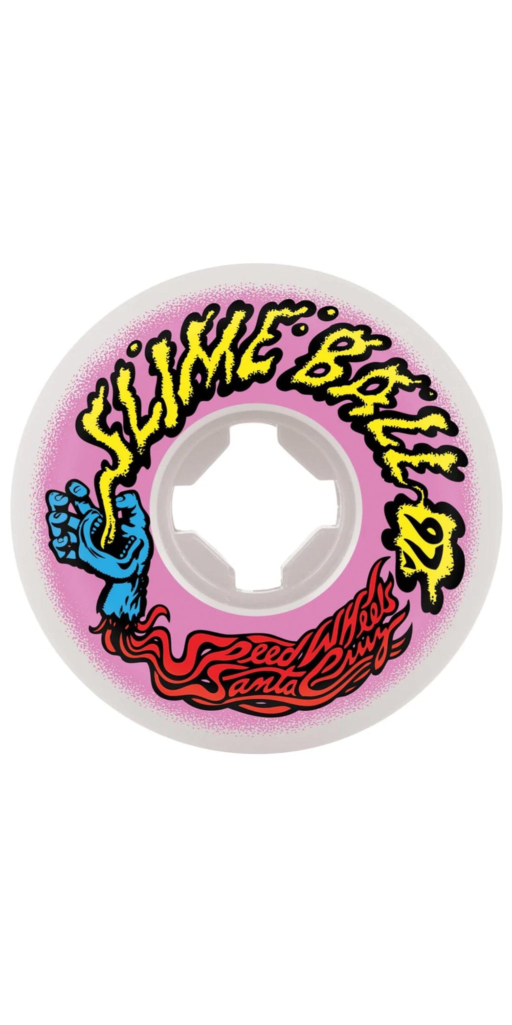 Santa Cruz Slime Balls Hand Spray Vomit Mini 56mm 99a Skateboard Wheels- Ruedas Ruedas Santa Cruz Skateboards 