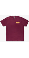 Santa Cruz Tee Thrasher Flame Dot burgundy Men's T-Shirt - Camiseta Ropa Santa Cruz Skateboards 