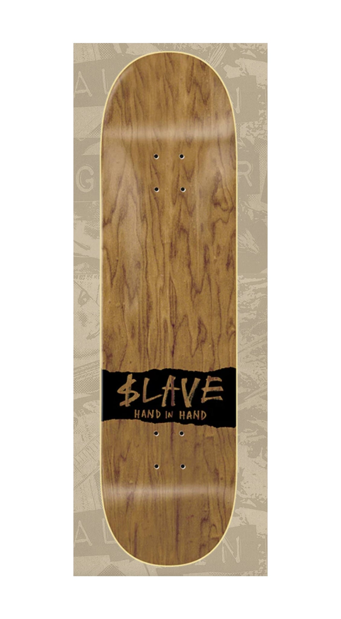 Slave HAND IN HAND - BURKE 8.8 Skateboard Deck - Tabla Tablas Slave 