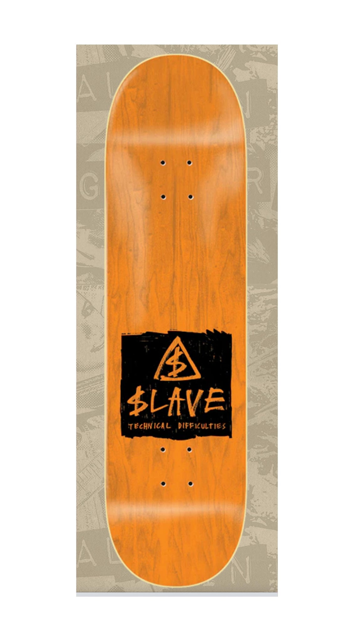 Slave SHULTZ - TECHNICAL DIFFICULTIES 8.5 Skateboard Deck - Tabla Tablas Slave 