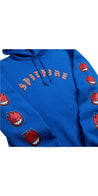 Spitfire Old English Bighead Fill Sleeve Hood Royal - Sudadera Ropa Spitfire 