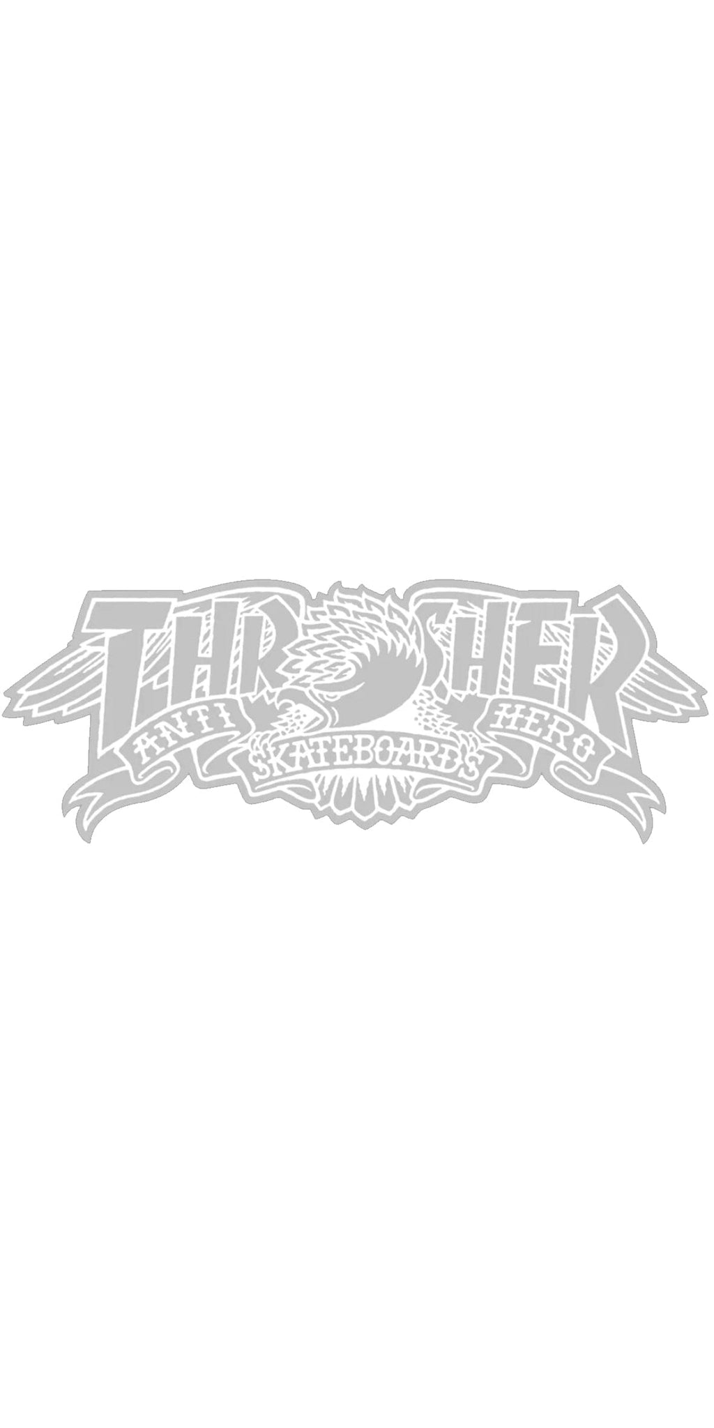 Thrasher Mag Banner 8" Sticker Unit - Pegatinas Ropa Thrasher Magazine 