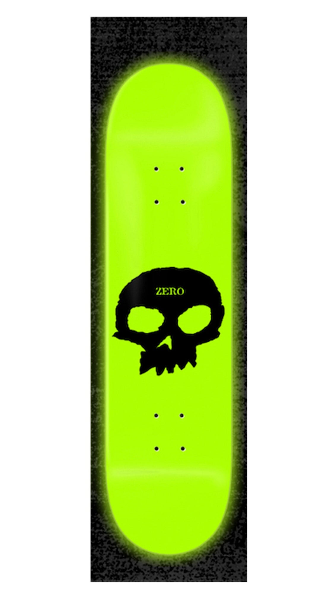 Zero GITD Single Skull Glow 8.5 Skateboard Deck Preorder-Tabla Skate Tabla/Deck Zero Skateboards 
