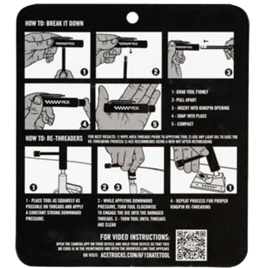 ACE Trucks AF1 SKATE TOOL -Accesorios Furtivo! Skateboarding 