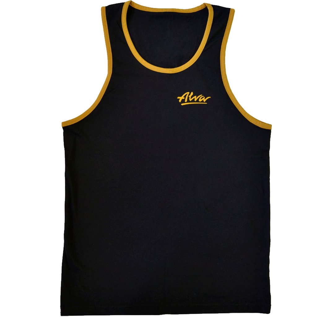 Alva Tank black gold Tshirt - Camiseta - Furtivo! Skateboarding