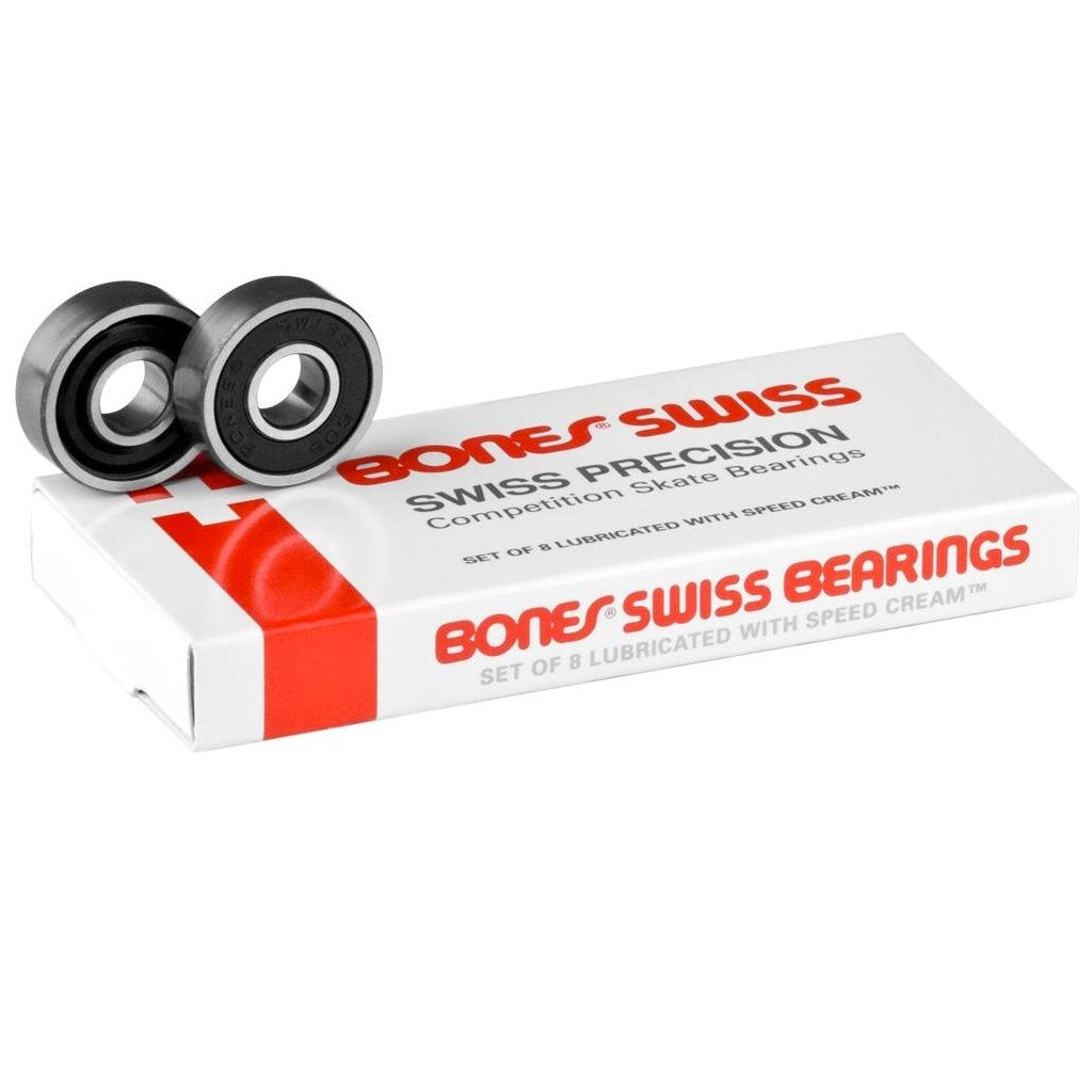 Bones SWISS Competition Skate Bearings - Rodamientos de Competición - Furtivo! Skateboarding