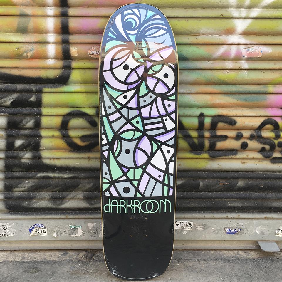 Darkroom Fractal 8.625 Shaped Skateboard Deck - Tabla Skate Tablas Darkroom skateboards 