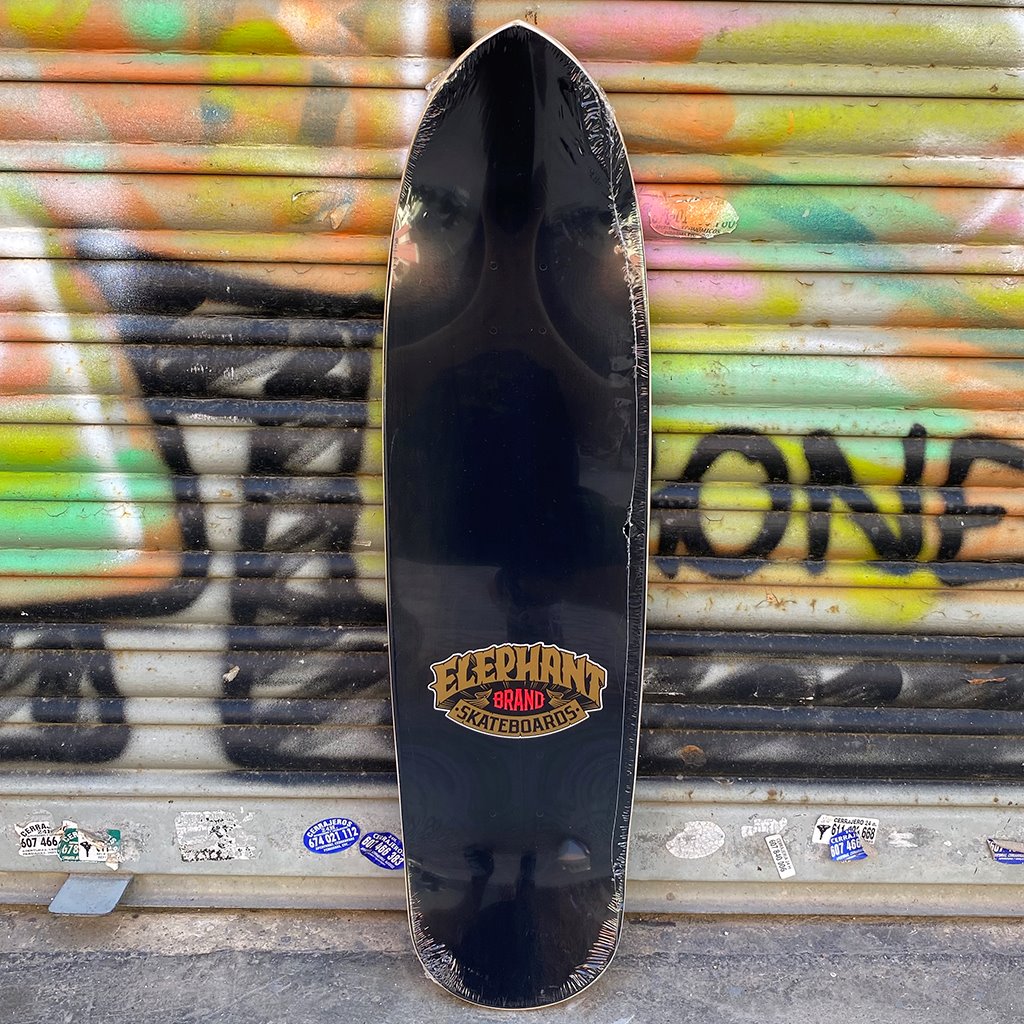 Elephant Brand Skateboards Evel Knievel 1 Black Deck- Tabla Skate - Furtivo! Skateboarding