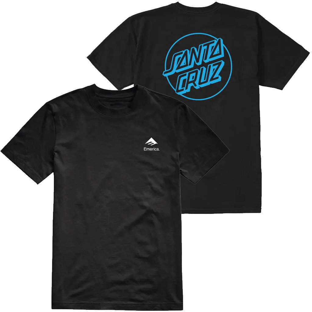 Emerica X Santa Cruz Drop Tee- T-shirt - Furtivo! Skateboarding
