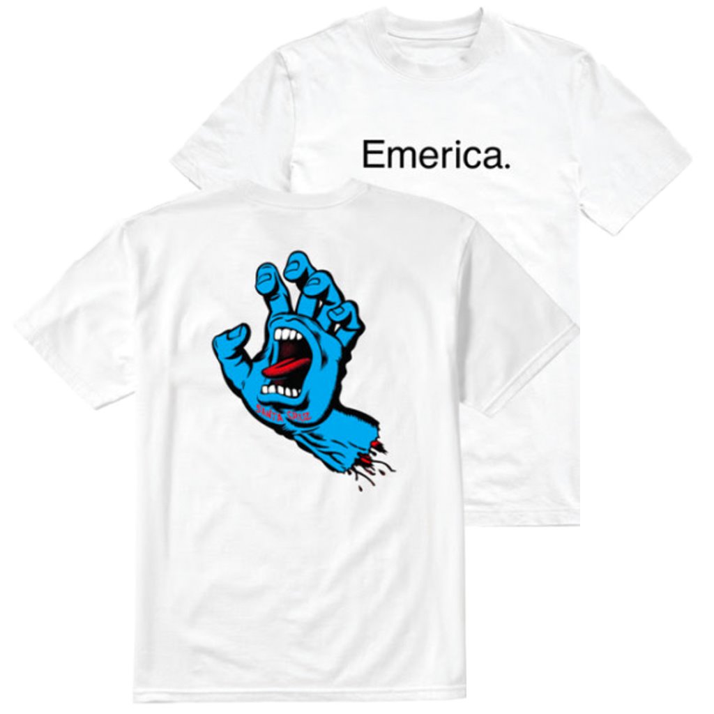 Emerica X Santa Cruz Screaming Tee- T-shirt - Furtivo! Skateboarding
