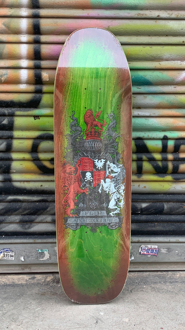 Flip Skateboards Mountain Stained Crest Sprayed 9.0" Skateboard Deck - Tabla Tablas Flip Skateboards 