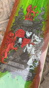 Flip Skateboards Mountain Stained Crest Sprayed 9.0" Skateboard Deck - Tabla Tablas Flip Skateboards 