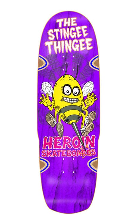 Heroin Skateboards Stingee Thingee 9.8" Skateboard Deck- Tabla Skate Tabla/Deck Heroin Skateboards 