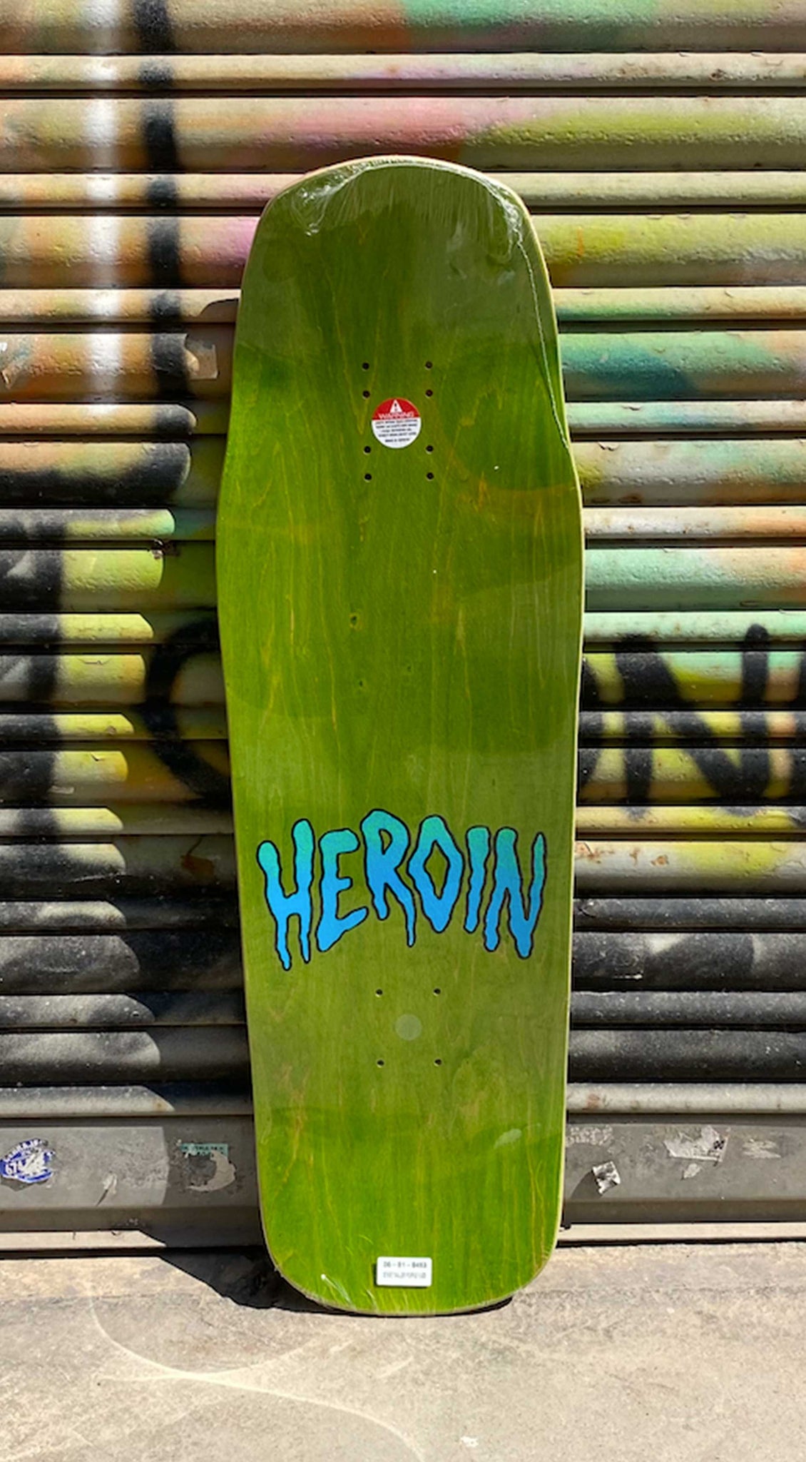 Heroin Skateboards Street Baller Pur 9.625 Skateboard Deck- Tabla Skate Tabla/Deck Heroin Skateboards 