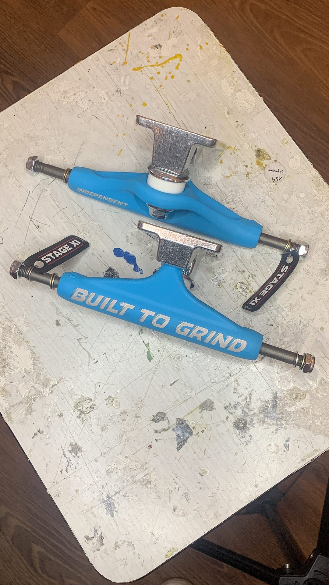 Independent Trucks 139mm BTG Speed Blue Stage XI Polished - Ejes Ejes Independent 