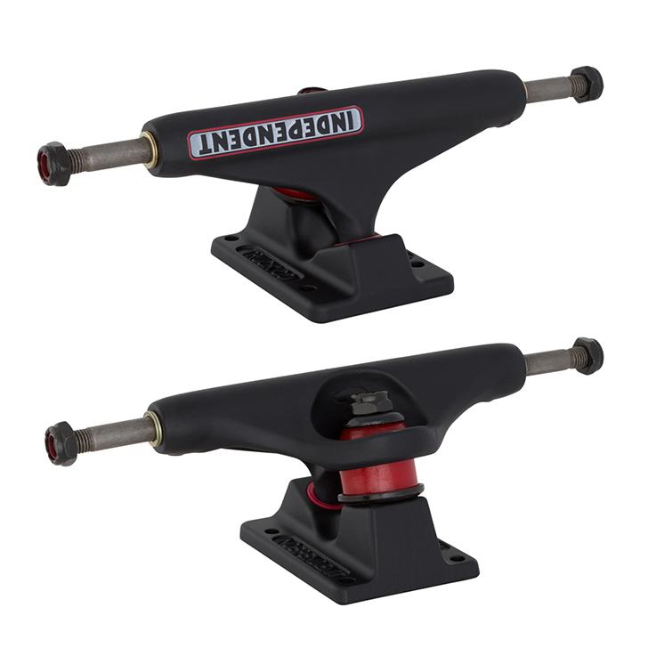 INDEPENDENT Trucks 139mm Stage XI Bar Flat Black Skate Trucks- Ejes