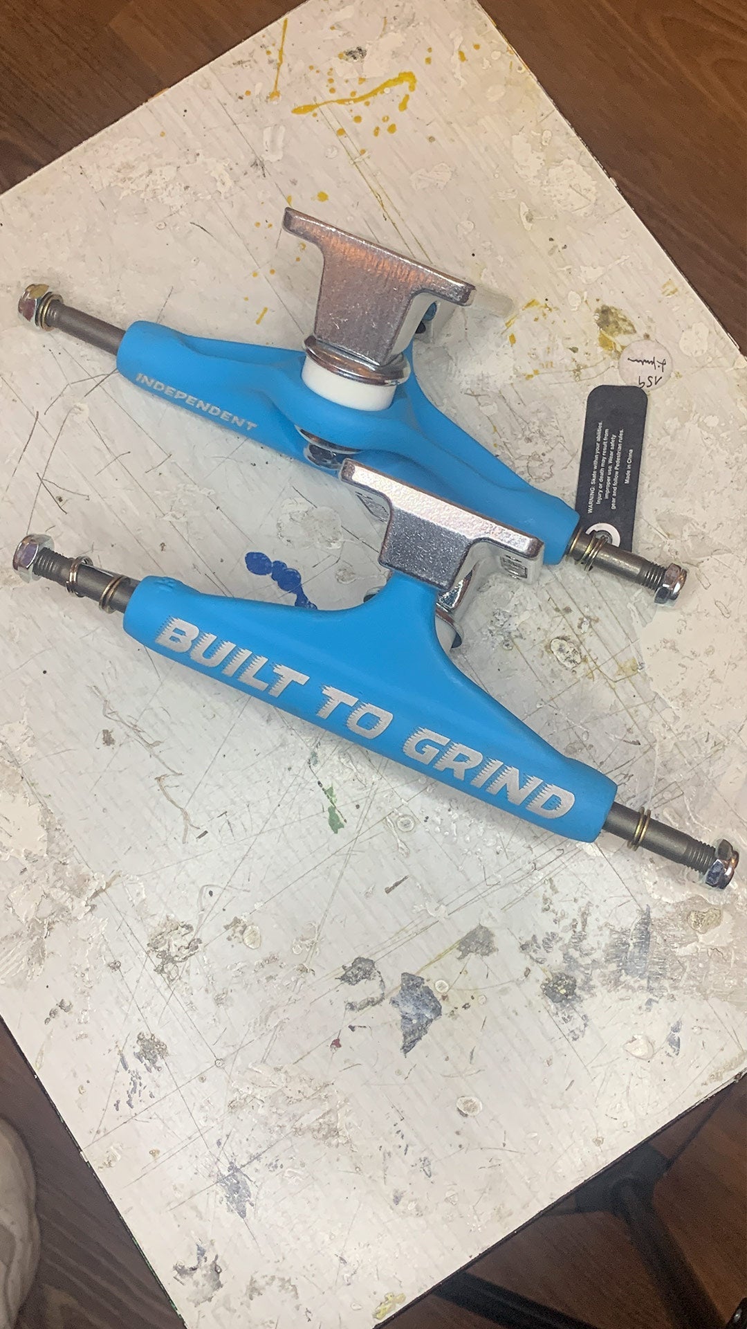 Independent Trucks 144mm BTG Speed Blue Stage XI Polished - Ejes Ejes Independent 