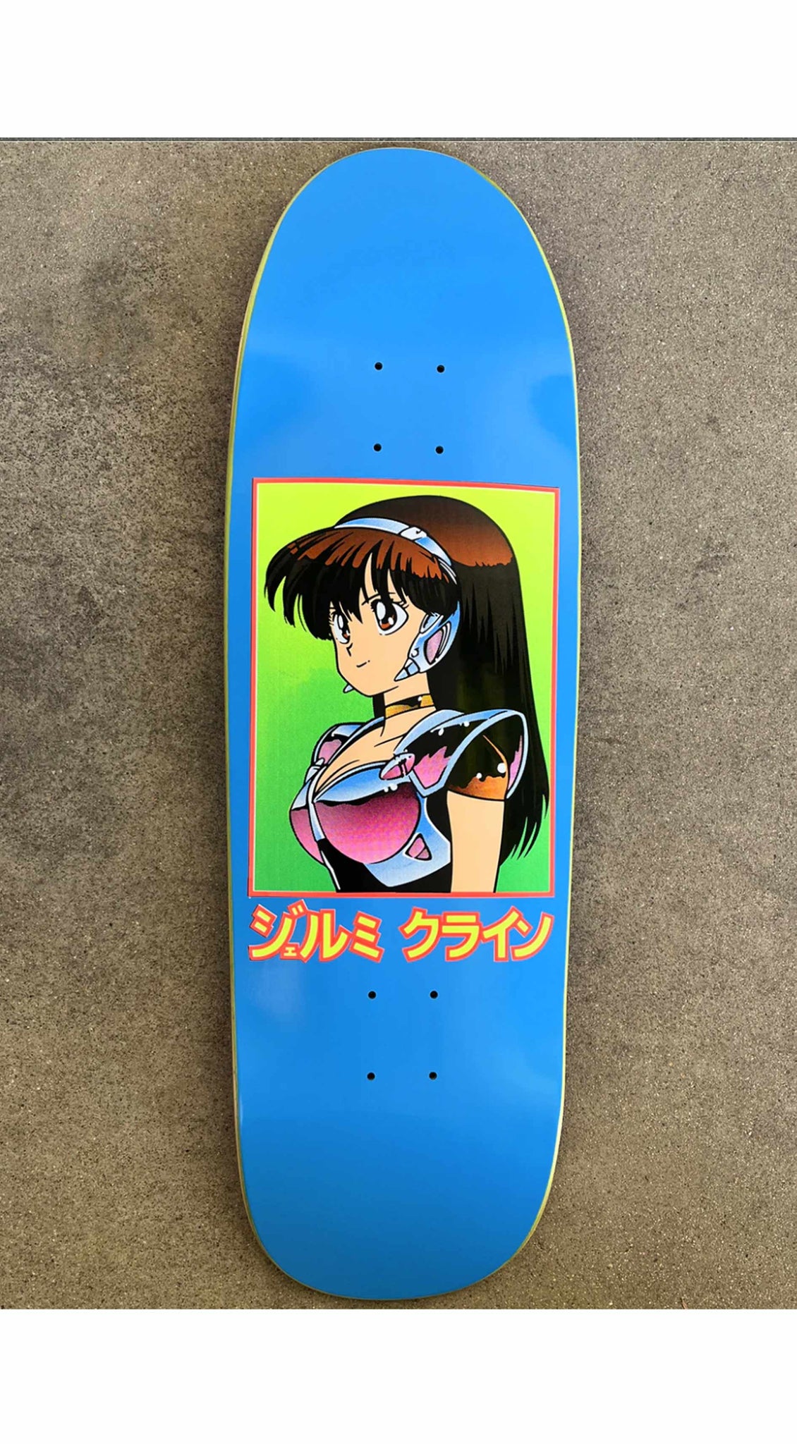 Jk Industries Signed Dream Girl Bright Blue Reissue Skateboard Deck -Tabla Skate Tabla/Deck Jk Industries 
