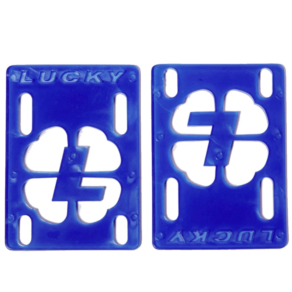 Lucky Hardware Riser 1/8 Blue - Accesorios - Furtivo! Skateboarding
