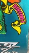 MISFITS Santa Monica Airlines Natas Panther 3 Metallic Blue Reissue Skateboard Deck- Tablas Tabla/Deck MISFITS 