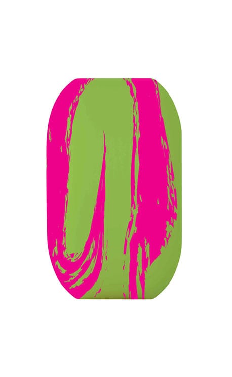 OJ Wheels 45mm Swamp Wheels Pink Green Swirl 99A- Ruedas Ruedas OJ Wheels 