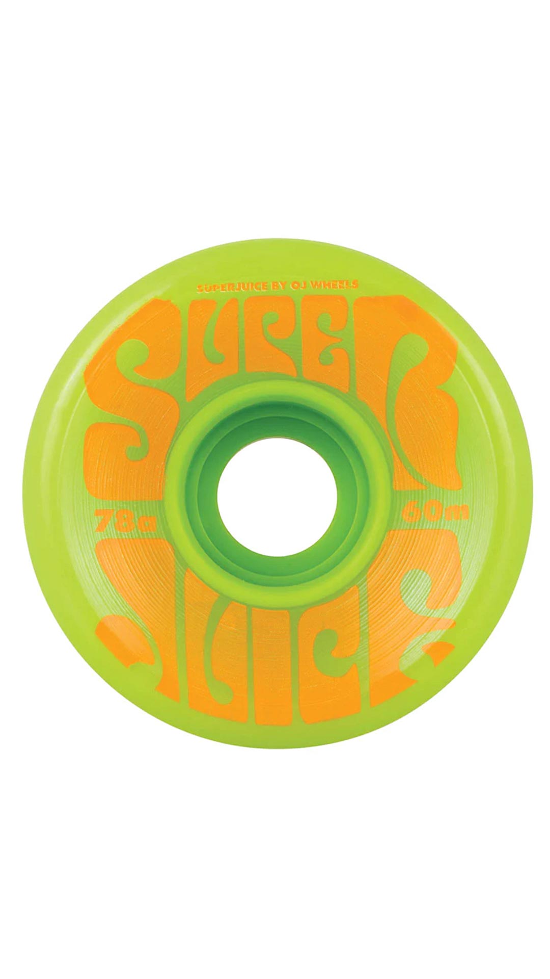 OJ Wheels Super Juice Green 60mm 78A Skateboard Wheel - Ruedas Ruedas OJ Wheels 