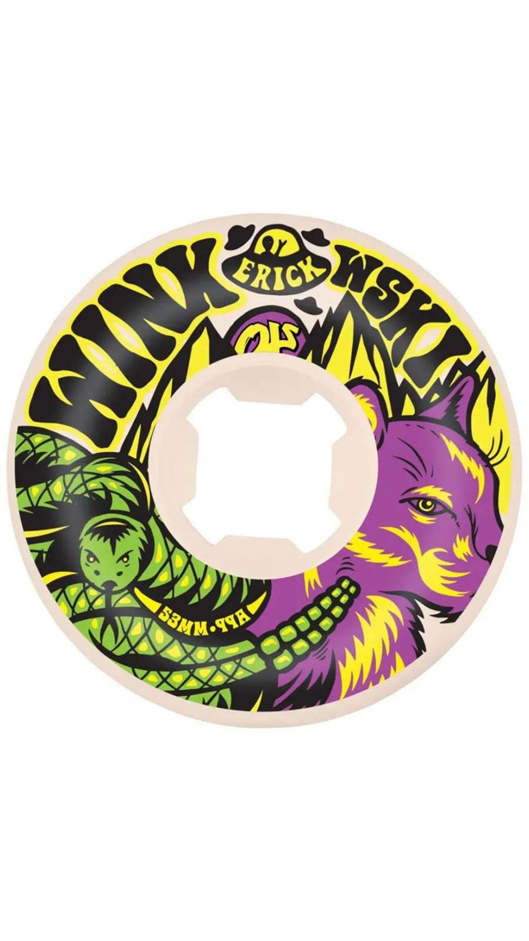 OJ Wheels Winkowski Mountain Trip Elite Hardline 53MM 99A Wheels - Ruedas Ruedas OJ Wheels 