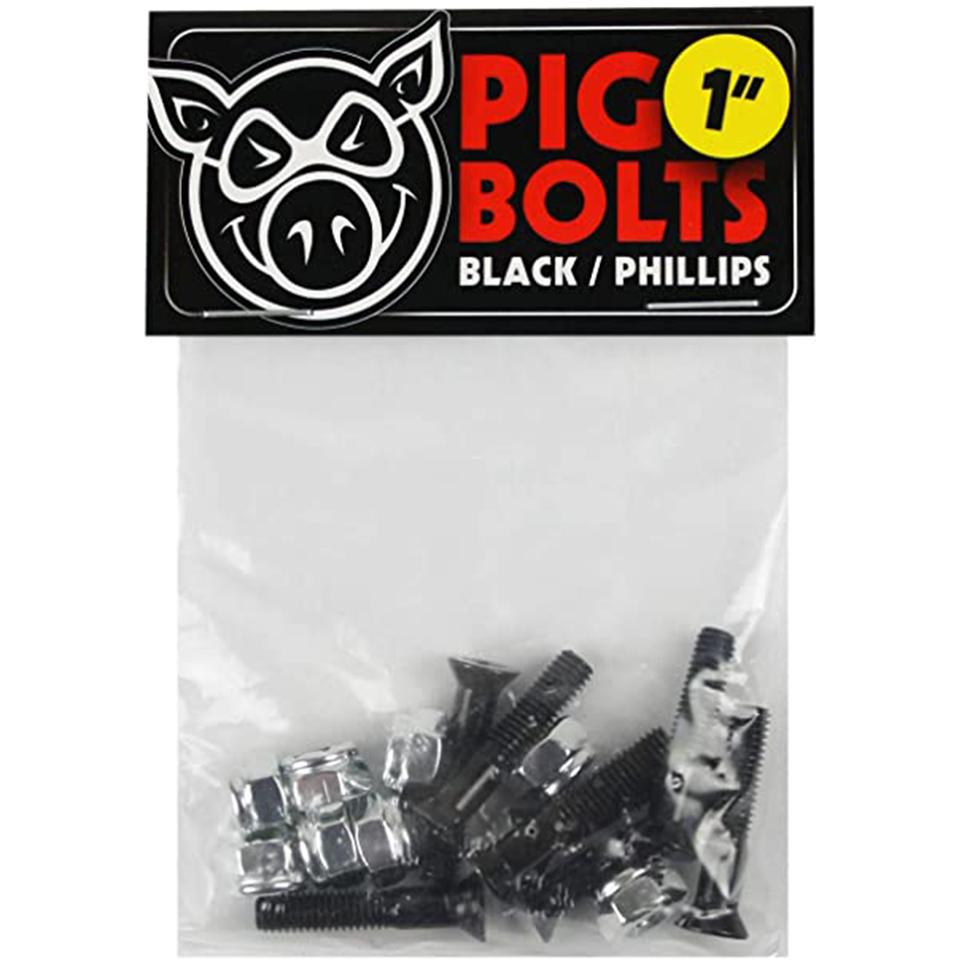 PIG Bolts 1" PK/8 Phillips HARDWARE Screw Set Tornillos Tornillos Pig Wheels 