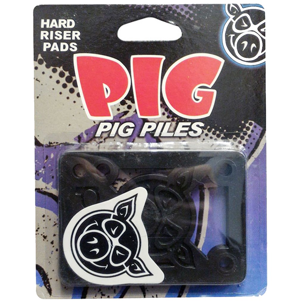 PIG Piles Hard Riser 1/8 Skateboard Risers Elevadores- Accesorios - Furtivo! Skateboarding