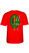 POWELL PERALTA Caballero Ban This T-Shirt Red- Camiseta Ropa Powell Peralta 