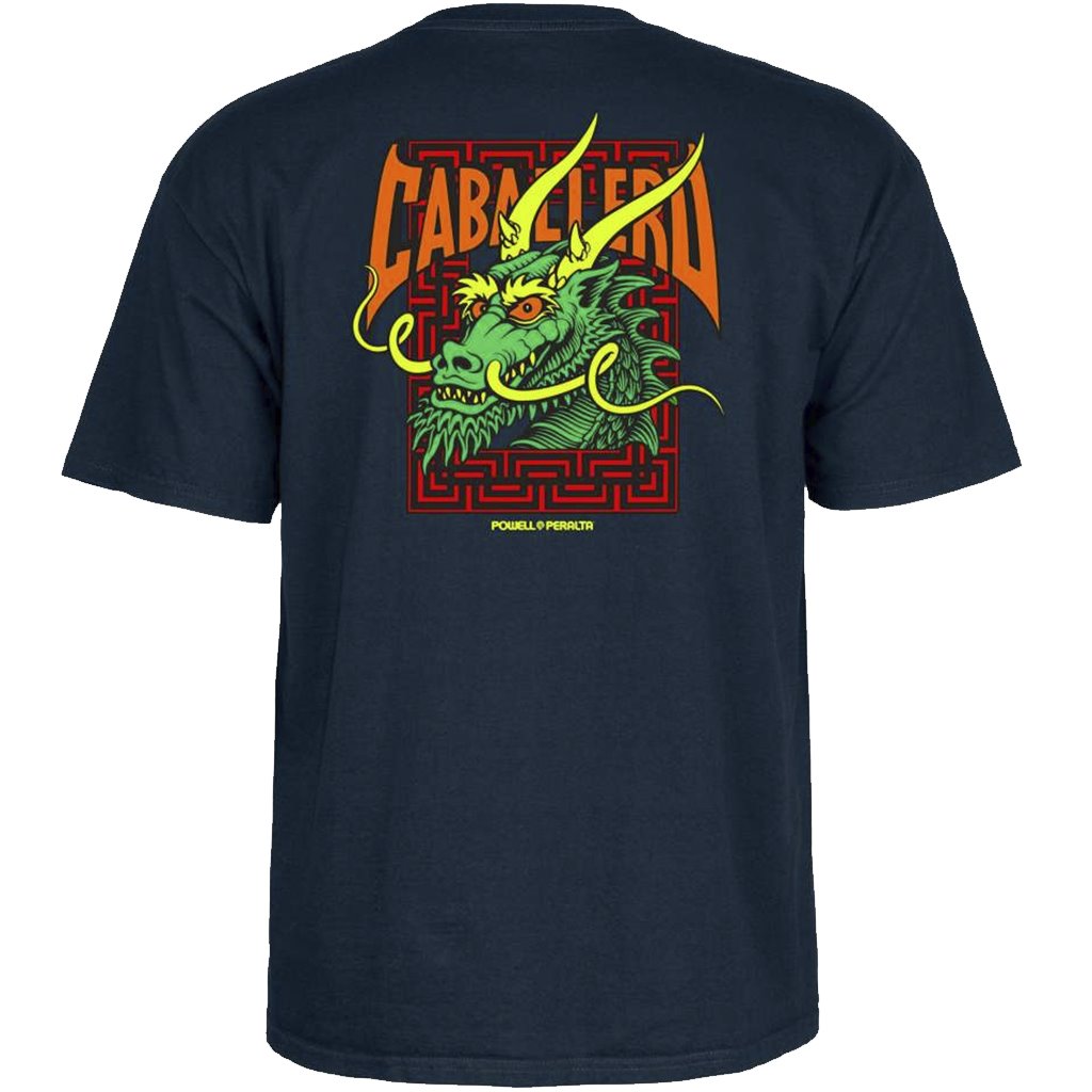 POWELL PERALTA Caballero Street Dragon Navy T-Shirt- Camiseta - Furtivo! Skateboarding