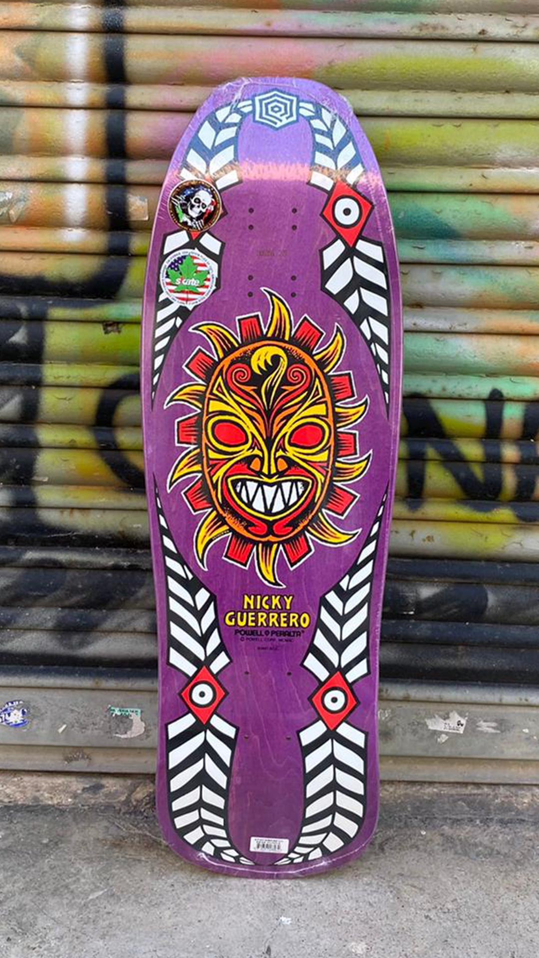 Powell Peralta Guerrero Mask Skateboard Deck Reissue- Tabla