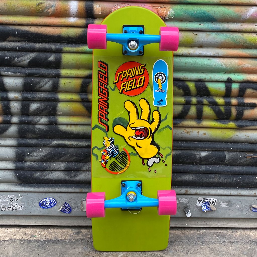 Santa Cruz Bart Simpson Cruzer Replica Vintage Completo - Completos - Furtivo! Skateboarding