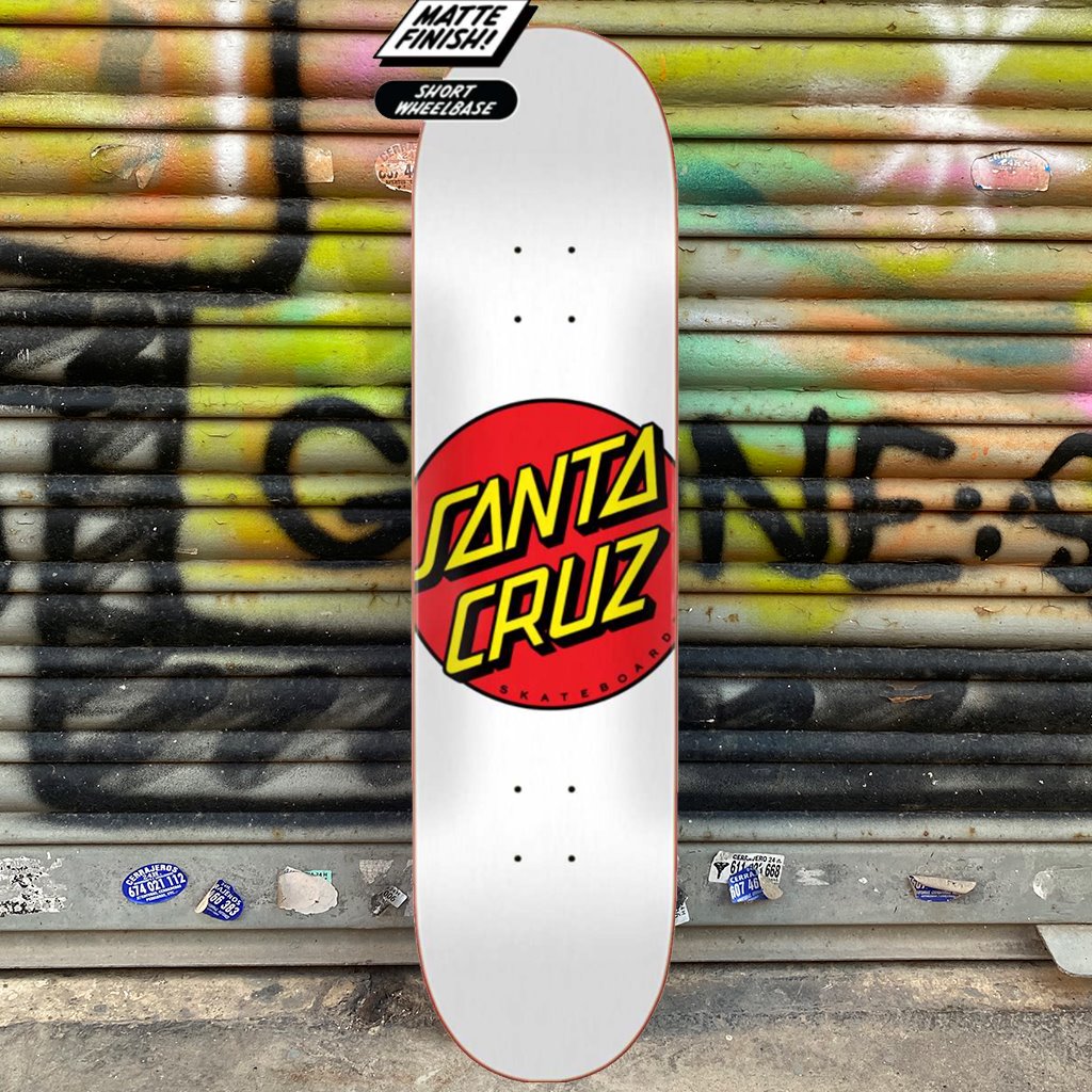 Santa Cruz Classic Dot 8,0 Skateboard Deck- Tabla Skate Tablas Santa Cruz Skateboards 