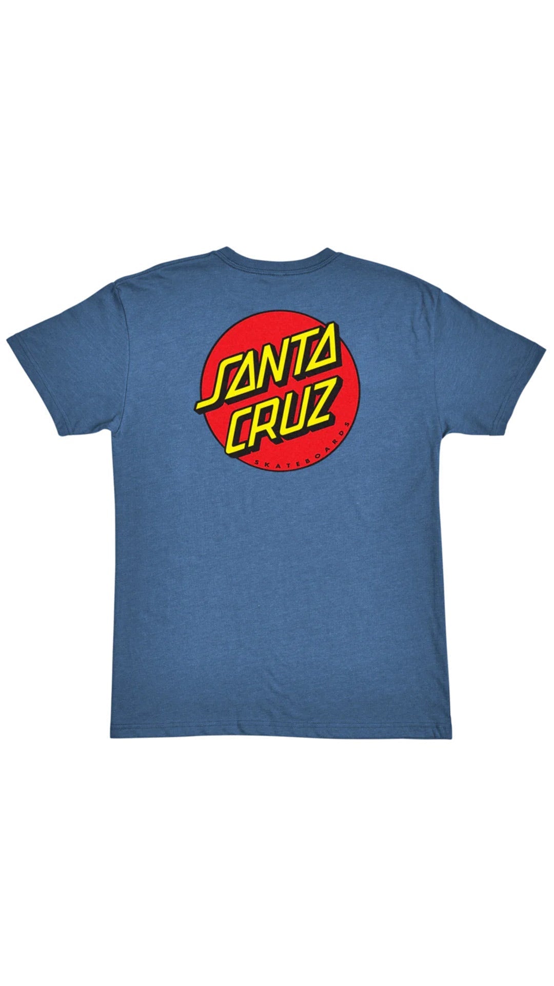 Santa Cruz Classic Dot Chest Tee - Camiseta Ropa Santa Cruz Skateboards 