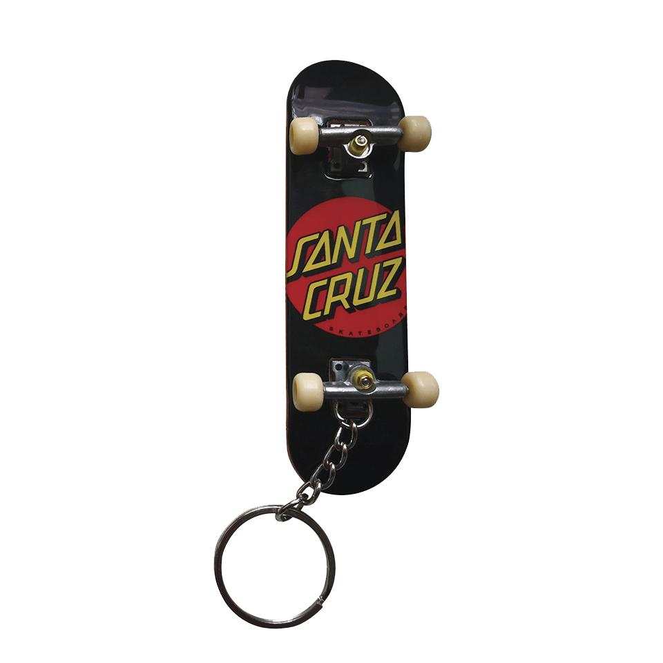Santa Cruz Classic Dot Fingerboard Keychain - Llavero Accesorios Santa Cruz Skateboards 