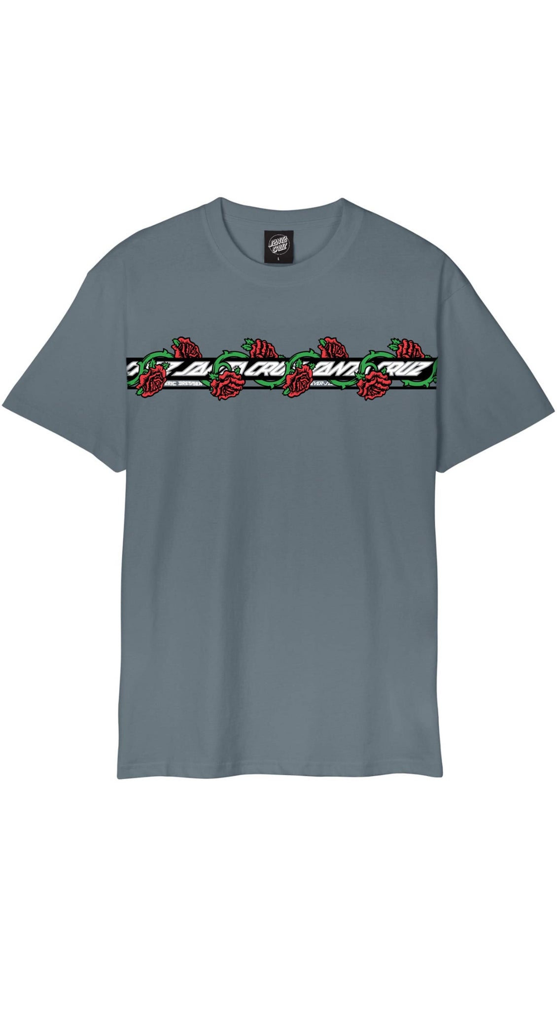 Santa Cruz Dressen Roses Ever-Slick Iron TShirt - Camiseta Ropa Santa Cruz Skateboards 