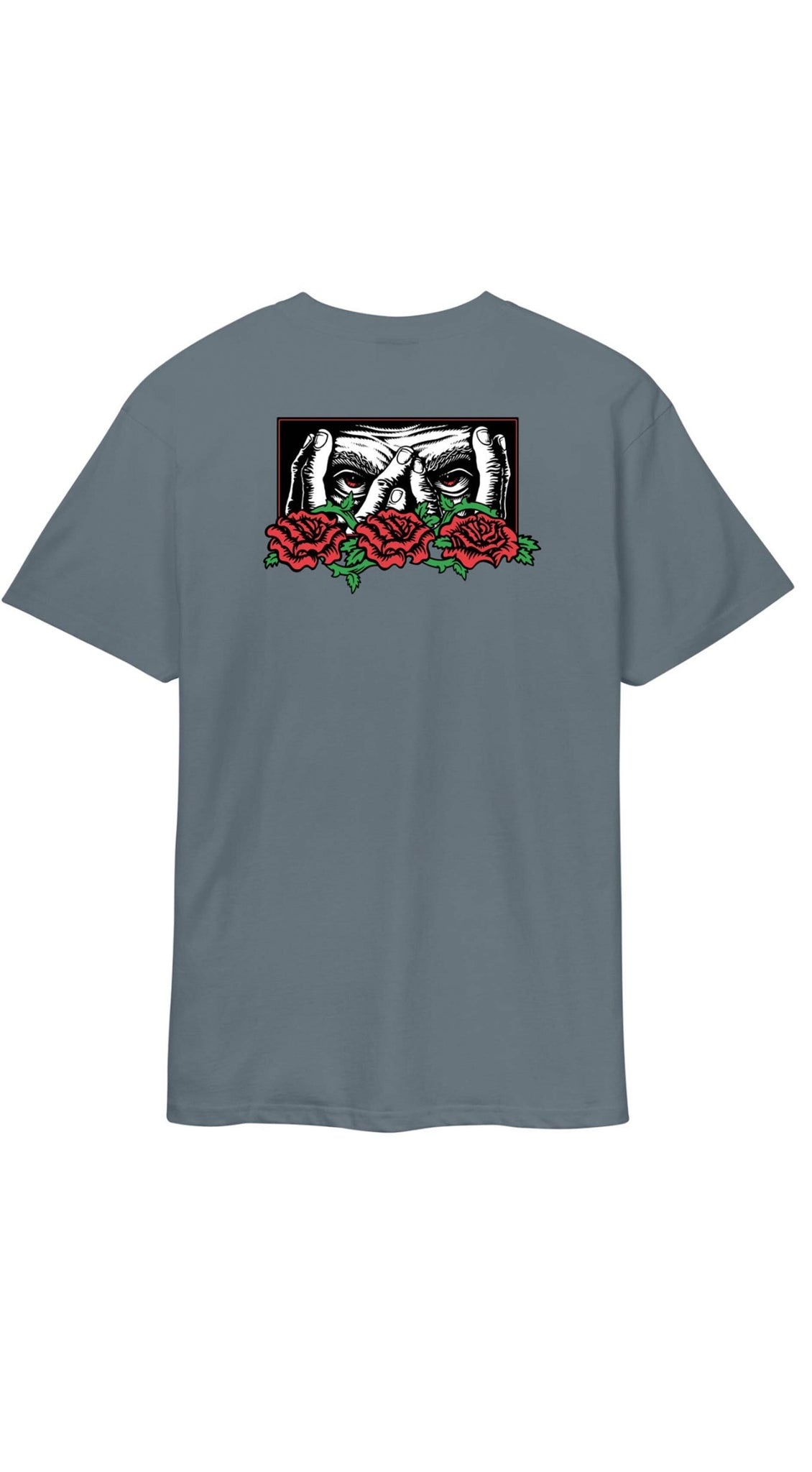 Santa Cruz Dressen Roses Ever-Slick Iron TShirt - Camiseta Ropa Santa Cruz Skateboards 