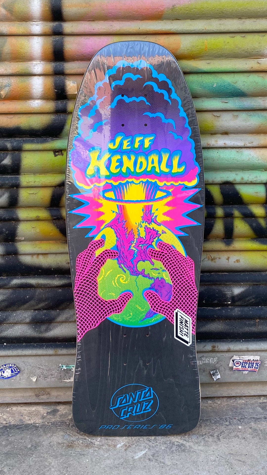 Santa Cruz Kendall End of The World 10.0 Reissue Skateboard Deck - Tabla Skate Tablas Santa Cruz Skateboards 